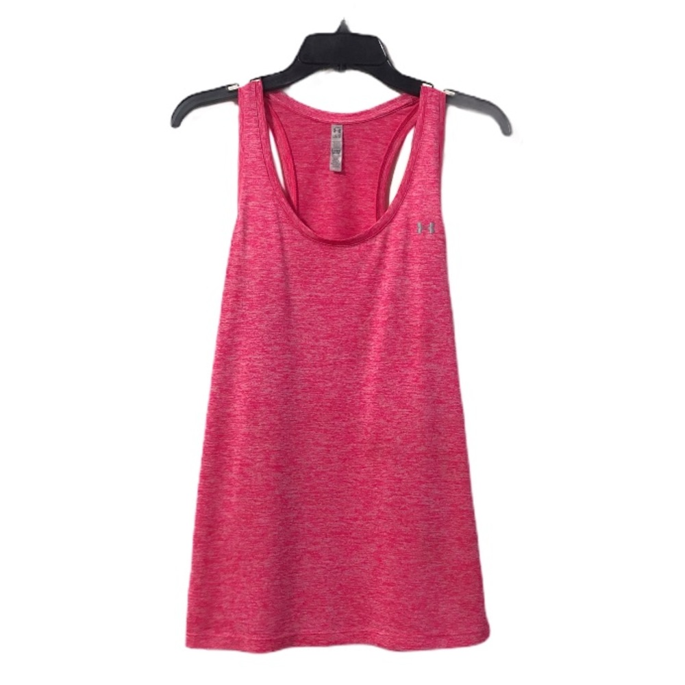 Under Armour Heat Gear Pink Racer Back Tank Large